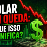 Dólar em queda
