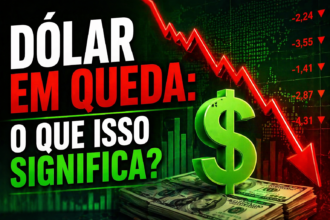 Dólar em queda