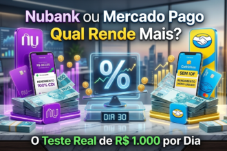 Nubank ou Mercado Pago Qual Rende Mais O Teste Real de R$ 1.000 por Dia
