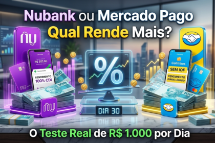 Nubank ou Mercado Pago Qual Rende Mais O Teste Real de R$ 1.000 por Dia